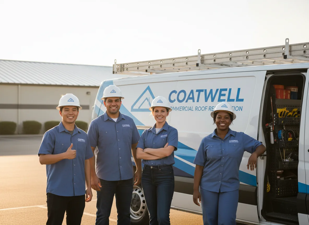 Commercial roof coating company in Reeves, LA